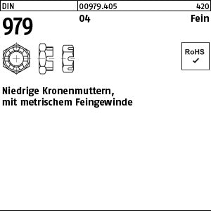 DIN 979 04 - Kronenmuttern [050]