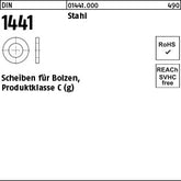 DIN 1441 Stahl - Scheiben für Bolzen