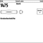 DIN 1475 Stahl - Knebelkerbstifte
