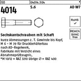 ISO 4014 5.6 AD-W7/1 - Sechskantschrauben