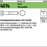 ISO 4014 10.9 Zinklamelle L/nc/x/x/480h/C Zinklamelle - Sechskantschrauben