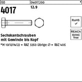 ISO 4017 12.9 - Sechskantschrauben
