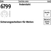 DIN 6799 Federstahl - Sicherungsscheiben