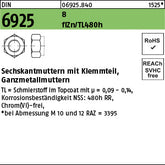 DIN 6925 8 Zinklamelle - Sechskantmuttern
