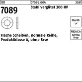 ISO 7089 Stahl 4 ( x 0, 8) 300 HV - Scheiben