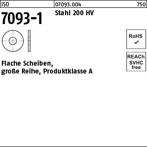 ISO 7093 -1 Stahl HV 3 - Scheiben