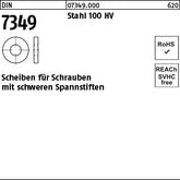 DIN 7349 Stahl HV 19, 0 - Scheiben