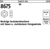 ISO 8675 05 - Sechskantmuttern mit Fasen