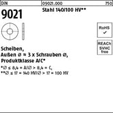 DIN 9021 Stahl - Scheiben