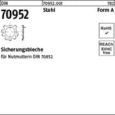 DIN 70952 Stahl A - Sicherungsbleche