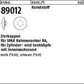 Kappen für SPAX-RA Flach-Senkkopf weiss Kunstst - Kappen für SPAX-RA