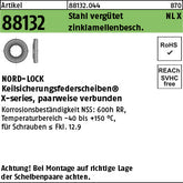 Nord-Lock X-series Scheiben NLX6 (6, 3 x ) Zinklamellenbeschichtung Zinklamelle - Nord-Lock Scheiben