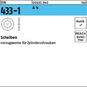 DIN 433 -1 A4 - Scheiben