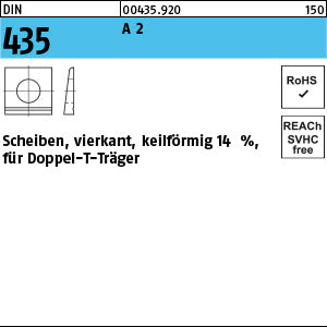 DIN 435 A2 - I-Scheiben