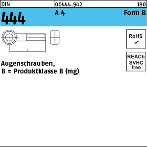 DIN 444 A4 BM - Augenschrauben