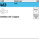 DIN 463 A4 - Scheiben