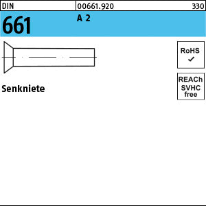 DIN 661 A2 - Senkniete