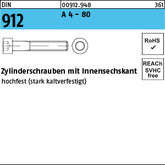 DIN 912 A4-80 A4-80 - Zylinderschrauben