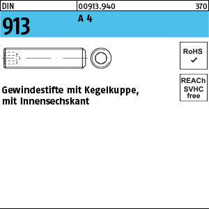DIN 913 A4 - Gewindestifte