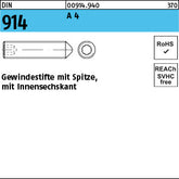 DIN 914 A4 - Gewindestifte