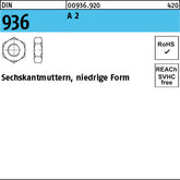 DIN 936 A2 - Sechskantmuttern