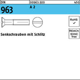 DIN 963 A2 - Senkschrauben