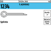 ISO 1234 A2 rostfrei - Splinte