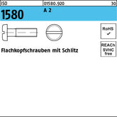 ISO 1580 A2 - Flachkopfschrauben