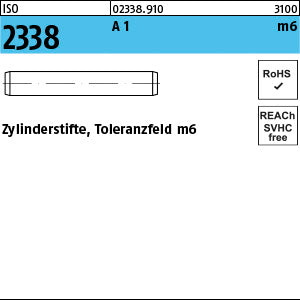 ISO 2338 1.4305 rostfrei - Zylinderstifte