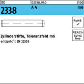ISO 2338 A4 - Zylinderstifte