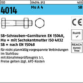 ISO 4014 A4-70 CE Mutter SB nach EN 15048 - Sechskantschrauben