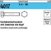 ISO 4017 A4-80 A4-80 - Sechskantschrauben