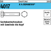 ISO 4017 A4 BUMAX109 A4-109 - Sechskantschrauben