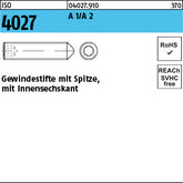 ISO 4027 A2 rostfrei A1/A2 - Gewindestifte