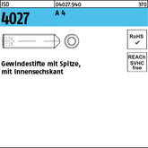 ISO 4027 A4 - Gewindestifte