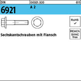 DIN 6921 A2 - Sechskant.schrauben mit Flansch