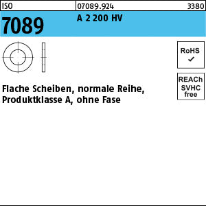 ISO 7089 A2 200 HV 1, 6 ( x 0, 3) - Scheiben
