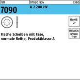 ISO 7090 A2 200 HV 4 ( x 0, 8) - Scheiben