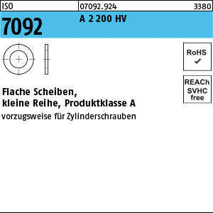 ISO 7092 A2 2 ( x 0, 3) 200 HV - Scheiben