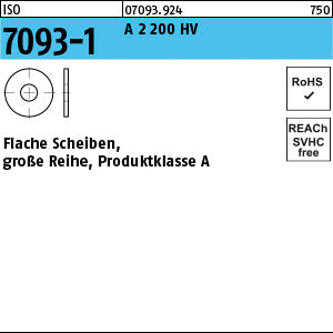 ISO 7093 -1 A2 HV 3 - Scheiben