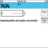 ISO 7434 1.4305 rostfrei - Gewindestifte