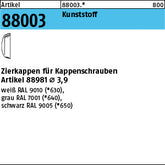 Kappen für Kappenschr. grau - Zierkappen