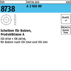 ISO 8738 A2 - Scheiben