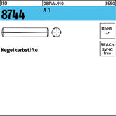 ISO 8744 1.4305 rostfrei - Kegelkerbstifte