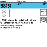 RUV-Scheibe A2 x 0, 5 - RUV-Scheiben