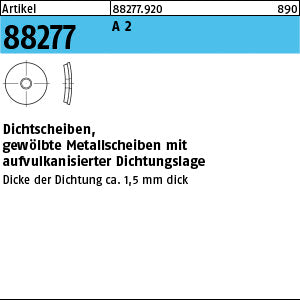 Dichtscheiben A2 x1 rostfrei - Dichtscheiben