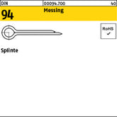 DIN 94 Messing - Splinte