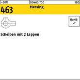 DIN 463 Messing - Scheiben