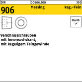 DIN 906 Messing - Verschlußschrauben