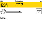 ISO 1234 Messing - Splinte